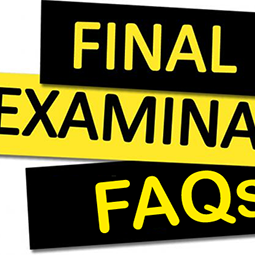 Final Exam FAQs