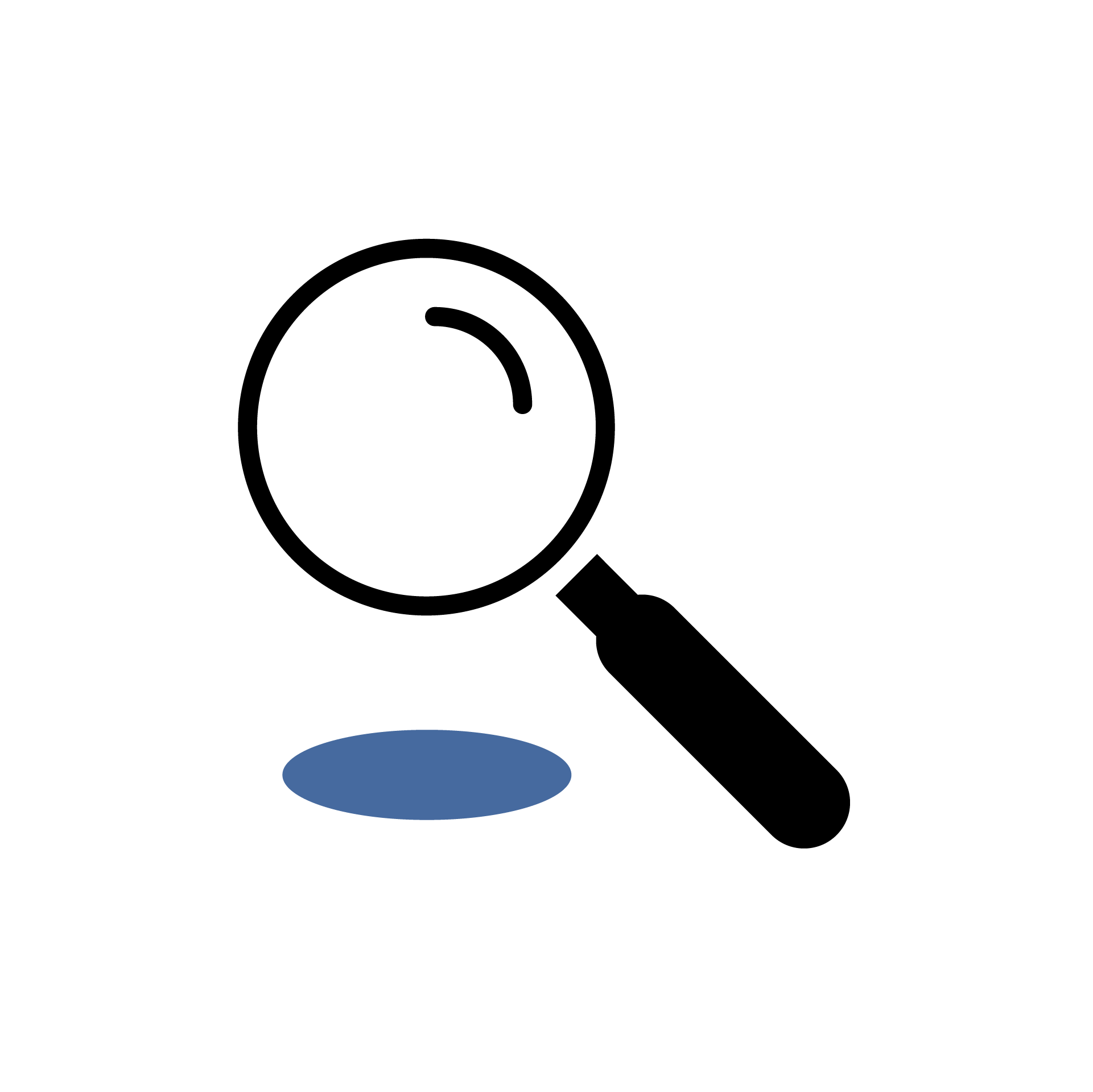 Magnifying glass icon