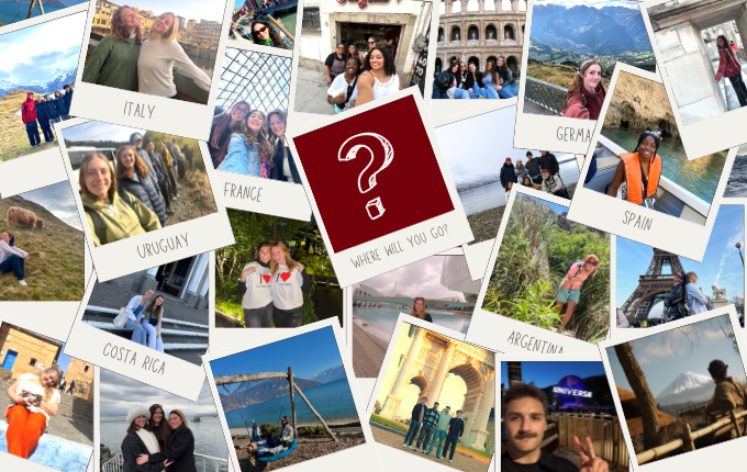 multiple images of locations around the world