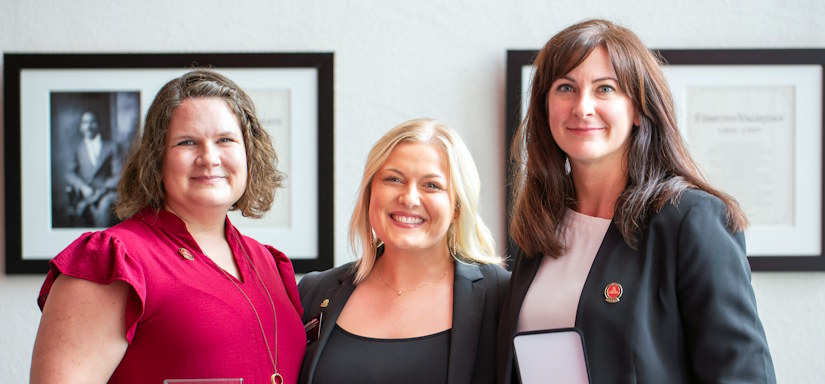 Melinda Merrell, Abby Collins, and Sara Goldsby