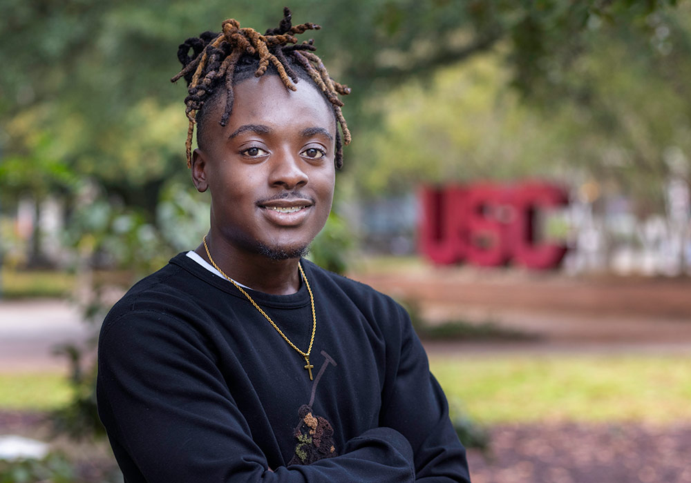 Portrait of Kelvin Pearson outdoors